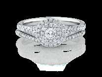 60 carat of diamonds & 10kt gold bridal