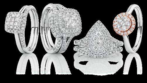 Choose over 50 designs, all crafted fine jewels and precious