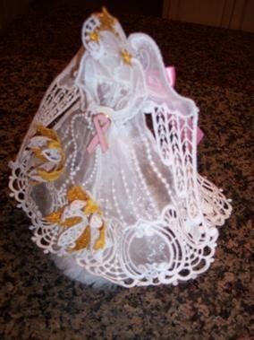 Villages 10:00-12:00 w/penny - $15 @ class - Jul 10 Pt 1; Jul 31 Pt 2 Martha s Lace Angel We will learn how to embroider &