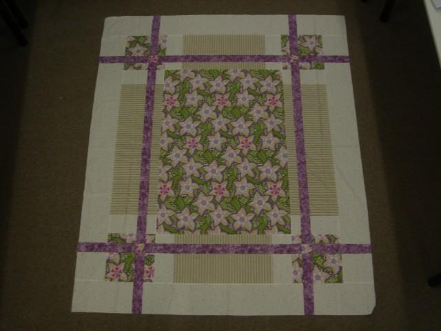 central panel, or a printed panel, or make up a simple lap or child s quilt in no time at all. 3. Beginners Patchwork (Beg) $50.