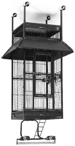 For assembly of your wrought iron Playtop Bird Home Follow this flight path 5 CARE FOR BIRDS CAGE PLACEMENT Place the cage away from drafts and drafty areas.