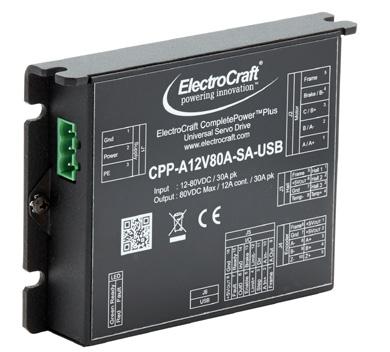 102218 Introducing ElectroCraft s Universal Drive, the newest addition to the ElectroCraft CompletePower Plus family of DC motor drives.