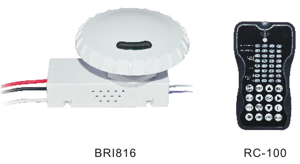 BRI816 Finish: White USE: The BRI816 mounts in an outdoor lighting fixture and provides multi-level control based on motion. The sensor also includes a photocell to measure the ambient light level.