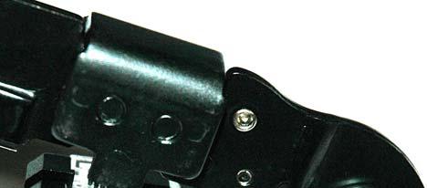 7. Insert the RJ45 into the crimp tool aligned to the slotted jaw (Fig. 6) and squeeze the tool firmly. 8.