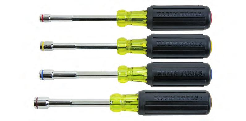 6-IN-1 RATCHETING STUBBY SQUARE DRIVE #2 Phillips, #1 & #2 Square, 3/16" Slotted, 1/4" & 5/16" Nut Driver