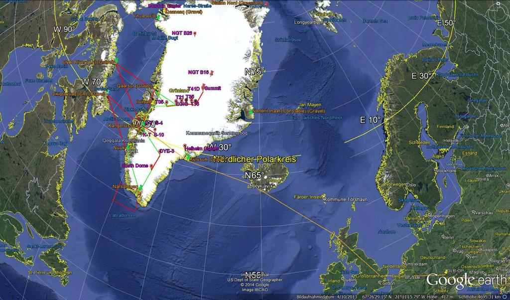 DADALO LOEX 2015 Test in Greenland, May 2015 F-SAR: Week 1: X-C-S-L bands Week 2: P-band Week 3: X-C-S-L bands Target emplacement, ground-truth collection etc.