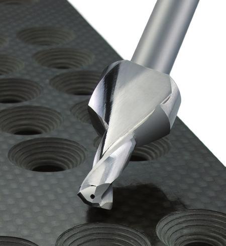 Figure 4. A modern composite drill Tool changing is another influential productivity factor and one that is easily improved using the right technology.