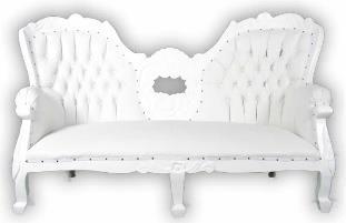 Couch White 3-Seater Code: COU001