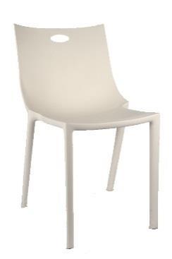 00 White Tiffany Chair (Excl.