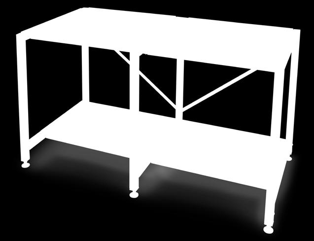 tabletop 4 lb (34 kg) (35 x 2 x 35 in unfolded, x 2 x 4 in folded) 0SX (5 0) 3/-in