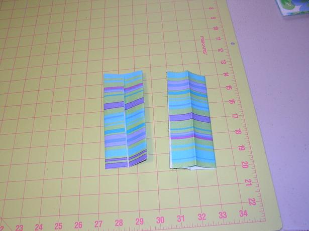 You will need 2 pieces of main fabric cut 14 1/2" x 12 1/2", 2 pieces of lining fabric cut to the same size and 2 pieces of interfacing or batting cut to the same size also.