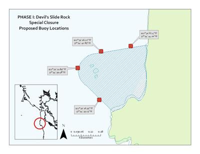Enforcement & Coordinated Management (by sea) Phase I Devil s Slide Rock 4 buoys Year-round Phase II Pt
