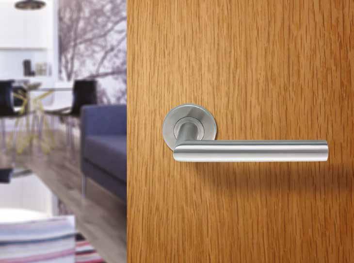 LEVER FURNITURE LEVER FURNITURE Lever Handles FE 54 Series Tubular stainless steel lever handles Lever handles prefixed
