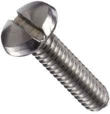 Pan Head, Slot STEEL, SLOTTED HEAD Length is measured from under the head. BA ZINC plated Length Each per 50 2 BA 1/2 $0.40 $15.