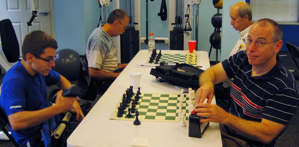 (Kevin Hemingway in background) Allentown Center City Chess Club