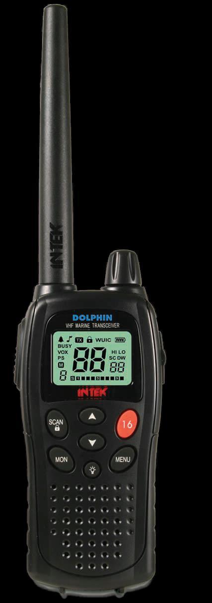 VHF FM Marine transceiver DOLPHIN It is a small radio transceiver, pocket Size, comfortable to hold in hand.