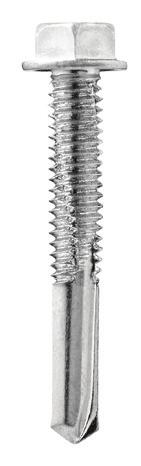 5", use fastener lengths over 1-1/4". To drill up to.25", choose 12-24 x 7/8".