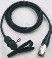 wireless essentials microphones for use with Audio-Technica UniPak transmitters ( PC 495-MC 430) TIE CLIP AND LAVALIER