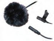 To ensure a proper fit an internal removable foam insert is designed to hold most lavalier microphones and provide space so the windjammer can be best effective.