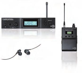 m3 wireless in-ear monitor system ( PC 488-MC 138) Audio-Technica s advanced M3 IEM system offers a full range of professional in-ear monitoring features, with a choice of up to 1321 frequencies UHF