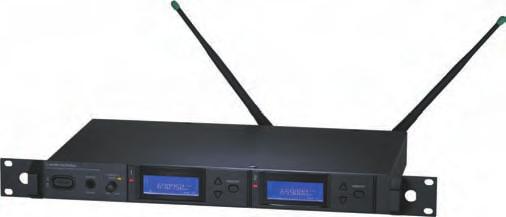 artist elite wireless artist elite wireless receivers ( PC 480-MC 130 ) 5000 SERIES RECEIVER FREQUENCY-AGILE TRUE DIVERSITY UHF WIRELESS SYSTEMS WITH COMPUTER INTERFACE Two independent receiver