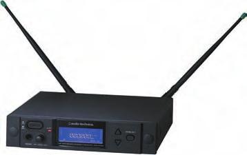artist elite wireless systems ( PC 480-MC 130 ) 4000 SERIES RECEIVER FREQUENCY-AGILE TRUE DIVERSITY UHF WIRELESS SYSTEMS 200 selectable UHF channels per band and True Diversity reception for