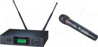 frequency-agile true diversity UHF wireless systems ( PC 468-MC 120 ) 3000A SERIES RECEIVER ATW-R3100A 269.