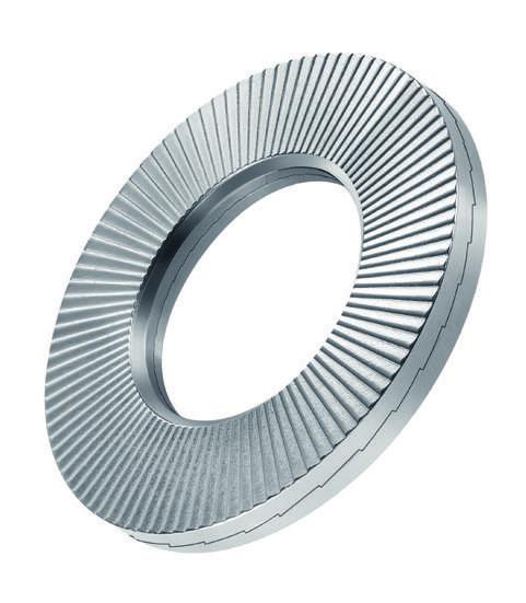 Even under extremes of vibration or severe dynamic loads in steel construction the HLK-Washers, which are approved by the German