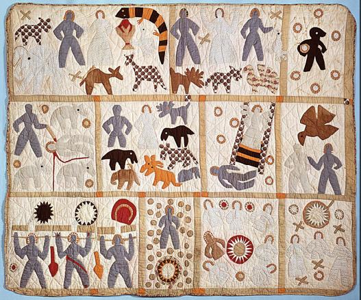 A favorite quilt made by a former slave, Harriet Powers, was the original inspiration for this exhibit.