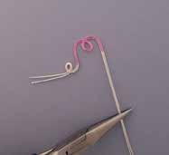 1 4 7 10 2 3 5 6 8 9 11 12 Prepare the pin stem. Cut a 6-in. (15.2 cm) piece of 14-gauge (1.6 mm) sterling silver wire.