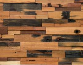 WOOD PRODUCTS RECLAIMED BOAT WOOD PANELS Our vintage reclaimed boat-wood panels are rich in history and beauty.