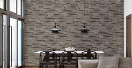 NEW AND UNIQUE PRODUCTS DIMENSIONAL PANELS DIMENSIONAL PANEL A modern take on the traditional stone panel, the Smoky Birch Dimensional panel has accent pieces gauged for an eaggerated
