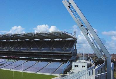 great looking system Architectural Integration For systems that look great and sound great Hill 16, Croke Park, Eire No need for mechanical aiming, units can be