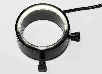 VisiLED Series VisiLed Slim Ringlight Innovative Illumination system specially developed for stereo microscopy and macroscopy applications Benefits n Slim and space saving LED ringlight n Optimal for