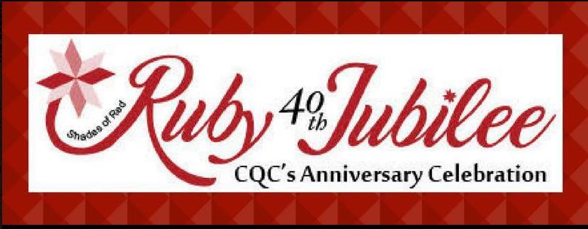 Welcome to our year long celebration of 40 years of the Colorado Quilting Council.
