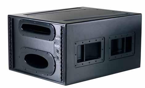 Sophisticated DSP algorithms, from the NX242 TDcontroller are applied individually to both dual-ported woofers, to produce high-impact forward gain, and +12dB rear attenuation.