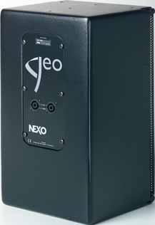 Nexo GEO NoTab.QXD 5/7/5 3:36 pm Page 12 GEO S85 The GEO S85 is compact, high-output array module designed for use in vertical tangent arrays.