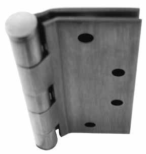 Special Situation Products Raised Barrel Hinges Specify hand of door when ordering Specify whether hinges are for square edge or beveled edge on the hinge side Specify equal or unequal leaves when