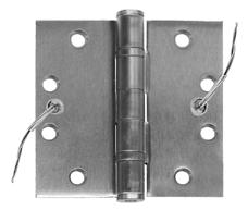 center hinge location Not available as swing clear or raised barrel Hinges may be equipped with both concealed wires and concealed switches.