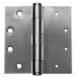 (362 Kg) See Detention Hardware Section Triple Weight Hinges Full Surface*, Ball Bearing BB852 5x6 with welded pin, phosphated