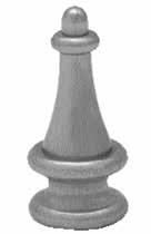 For IHT Institutional Hospital Tips see detention hardware section Steeple Tips Solid brass steeple tips
