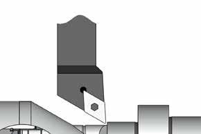 located on the side of the tailstock pushes the workpiece against the movable