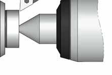 20 % more than the force of the clamping cylinder F S. In case of tooling against the tailstock, the tailstock should be approx.