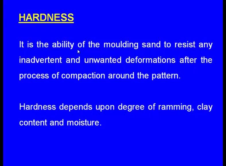 (Refer Slide Time: 38:45) Yes we what say put the pattern inside the moulding box and we place the moulding sand and we compact it and we ram it, and after that we take the or we with draw the