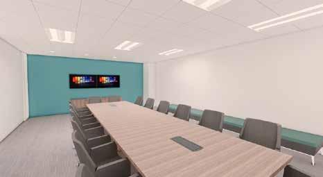 Conference 31' - 0" x 20' - 0" 622 SF Break Room 20' - 0" x 24' - 6" 485 SF Huddle 12' - 0" x 15' - 0" 179 SF PRELIMINARY - NOT FOR REGULATORY APPROVAL, PERMITTING OR CONSTRUCTION - EDWARD RICHBURG