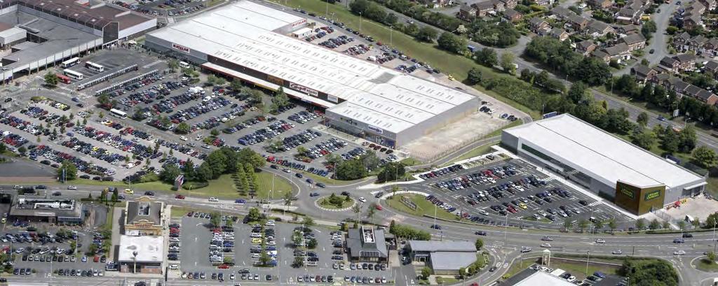 New Letting to New Letting to Phase 1 refurbishment to commence Spring 2017 Pedmore Road (A4036) TO LET 8,431 sq ft MERRY HILL RETAIL PARK (PHASE 1 & PHASE 3) MERRY HILL This