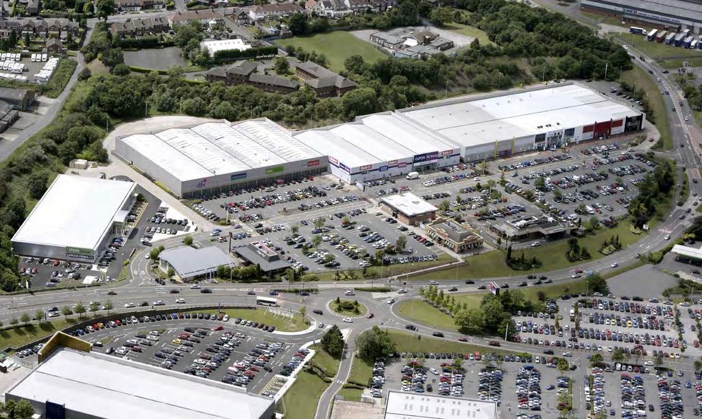 Retail Park (Phase 1 & Phase 3) This aerial is published for convenience of identification only and