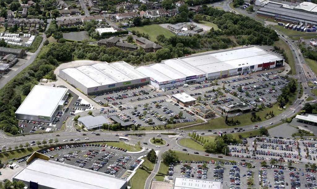 Retail Park (Phase 1 & Phase 3) Client: Intu Properties Plc Scheme Size: 271,990 sq ft. Immediately adjacent to 1.5 million sq ft (6th largest shopping centre in UK).
