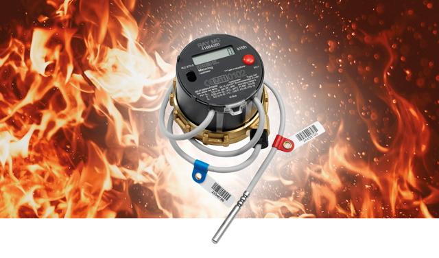 APPLICATION Fully electronic measuring capsule heat meter, heat and cooling meter or cooling meter with impeller scanning for volume measuring and energy calculation.