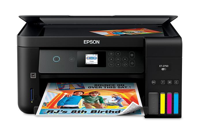 NEW Expression ET-2750 Business Edition EcoTank All-in- One Supertank Printer Contact Us 800.463.